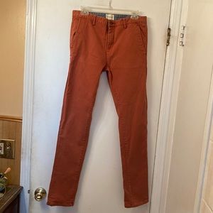 Obey Propaganda Rust Straight Leg Jeans 